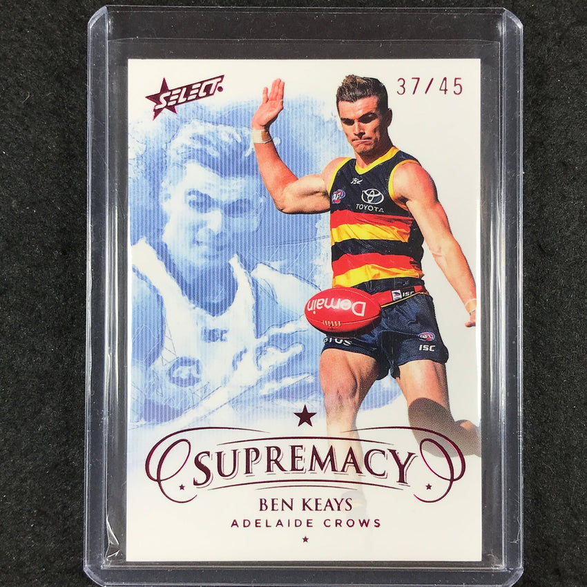 2021 Select AFL Supremacy BEN KEAYS Base Red 37/45