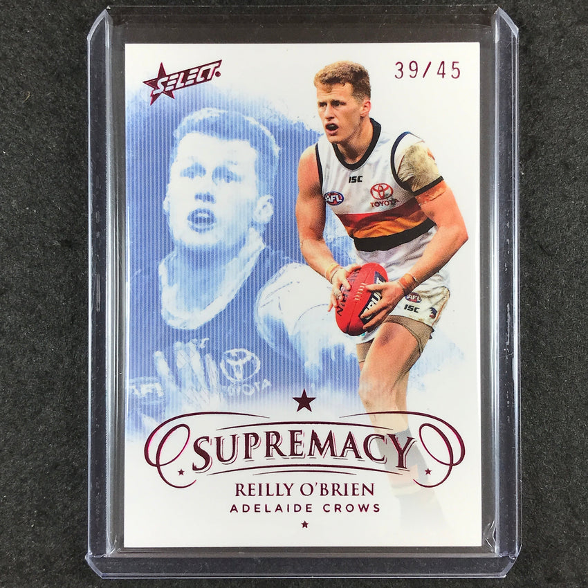2021 Select AFL Supremacy REILLY O'BRIEN Base Red 39/45