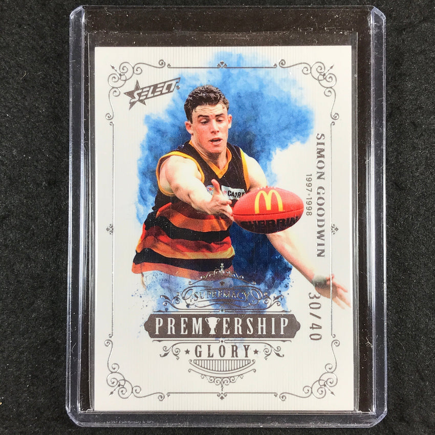 2021 Select AFL Supremacy SIMON GOODWIN Premiership Glory 30/40