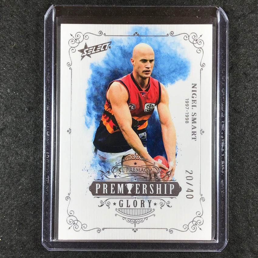 2021 Select AFL Supremacy NIGEL SMART Premiership Glory 20/40