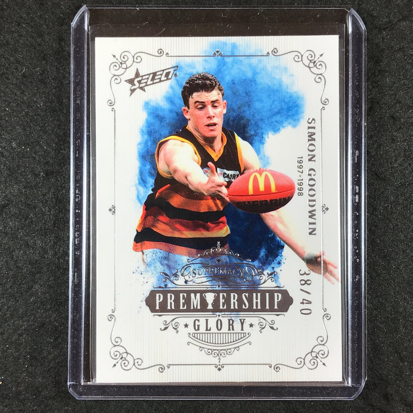 2021 Select AFL Supremacy SIMON GOODWIN Premiership Glory 38/40