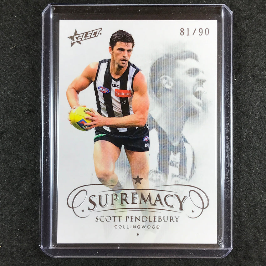 2021 Select AFL Supremacy SCOTT PENDLEBURY Base 81/90