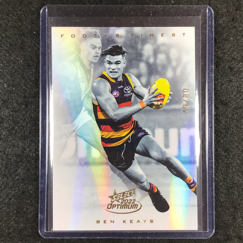 2022 Select AFL Optimum BEN KEAYS Footy's Finest 49/80