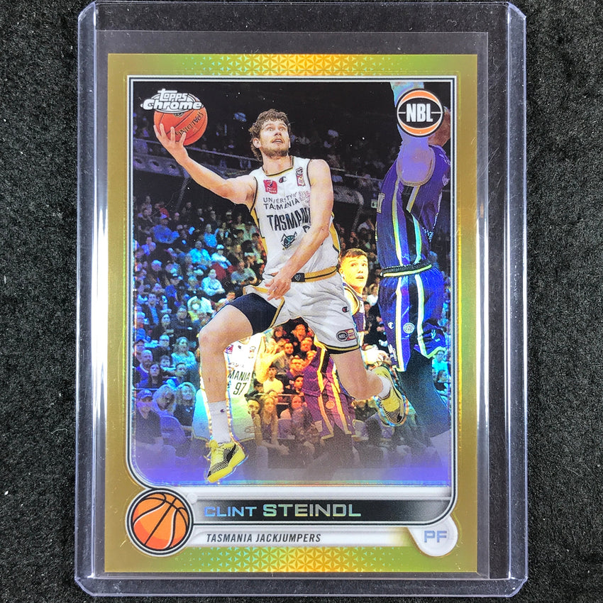 2022-23 Topps Chrome NBL CLINT STEINDL Gold 41/50 #98