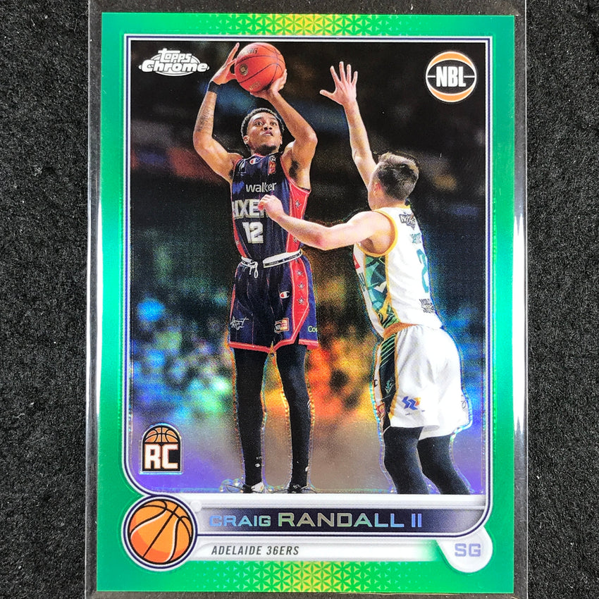 2022-23 Topps Chrome NBL CRAIG RANDALL II Rookie Green /99 #9