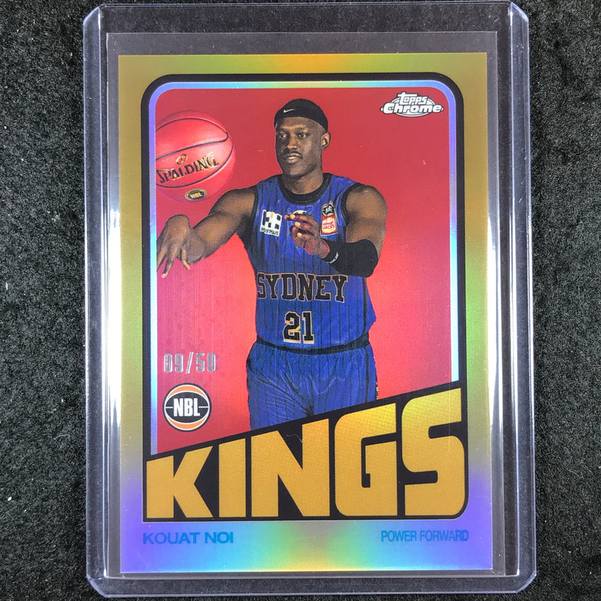 2022-23 Topps Chrome NBL KOUAT NOI 1972 Topps Gold 9/50