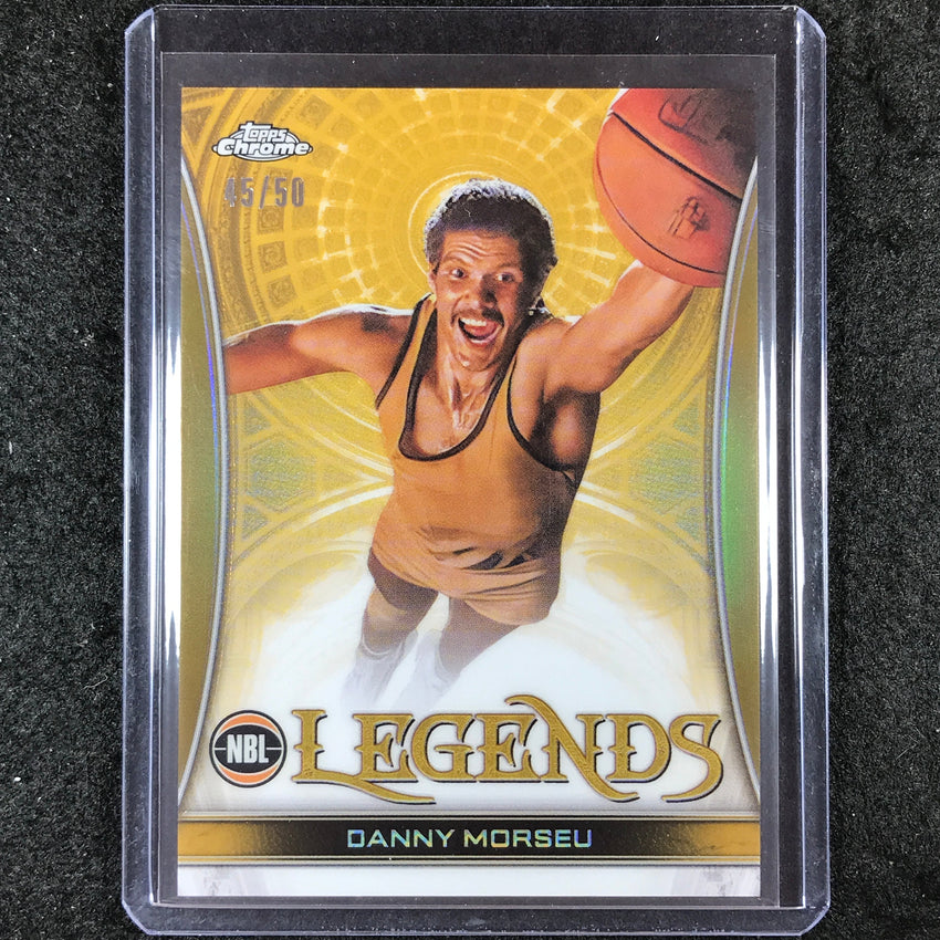 2022-23 Topps Chrome NBL DANNY MORSEU Legends Gold 45/50