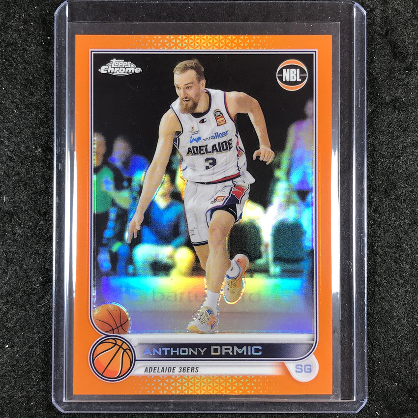 2022-23 Topps Chrome NBL ANTHONY DRMIC Orange 5/25 #3