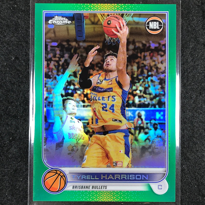 2022-23 Topps Chrome NBL TYRELL HARRISON Green /99 #15