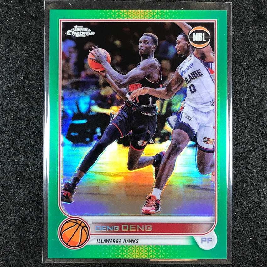 2022-23 Topps Chrome NBL DENG DENG Green /99 #31
