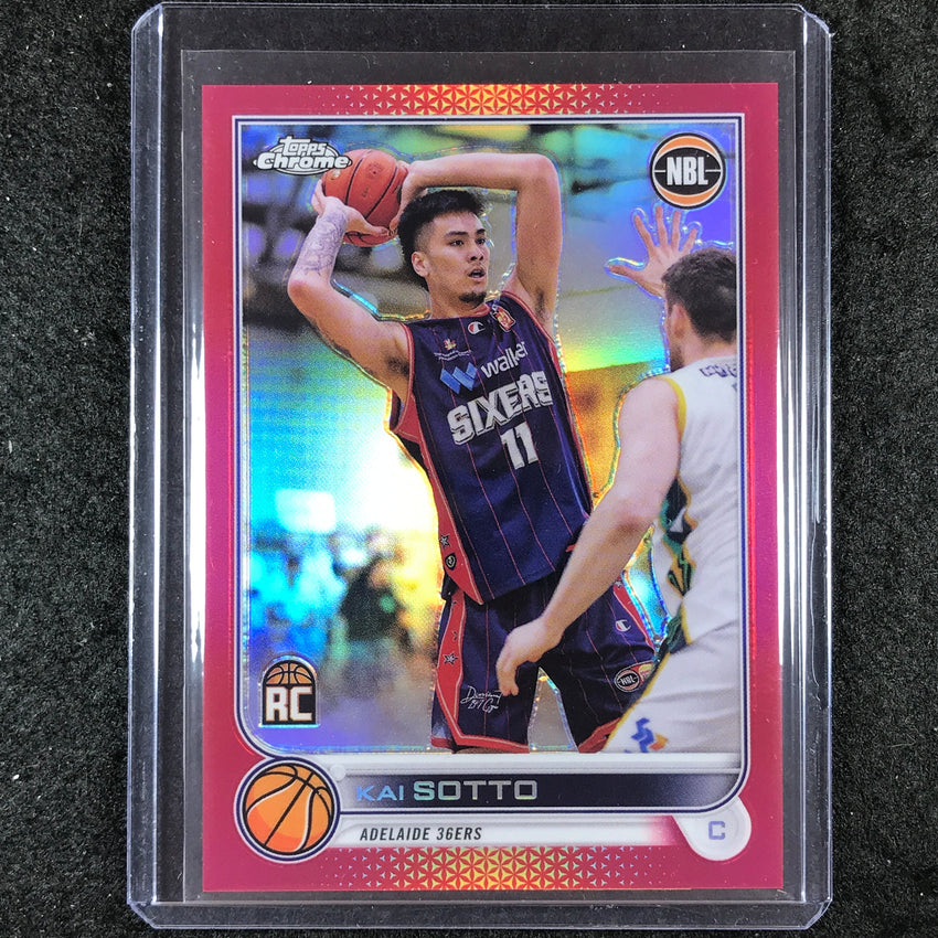 2022-23 Topps Chrome NBL KAI SOTTO Rookie Red 1/5