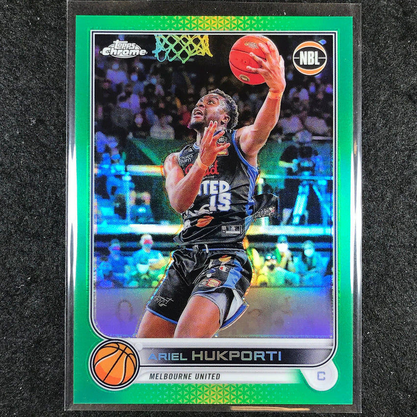 2022-23 Topps Chrome NBL ARIEL HUKPORTI Green /99 #41
