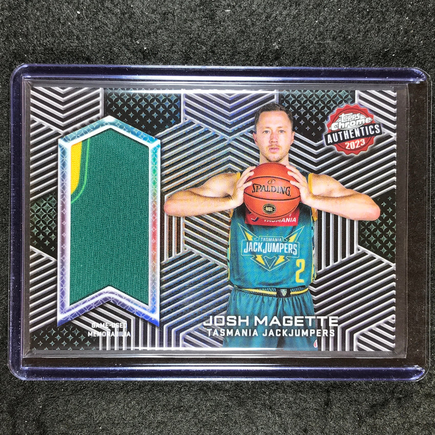 2022-23 Topps Chrome NBL JOSH MAGETTE Authentics Jersey Relic #JM