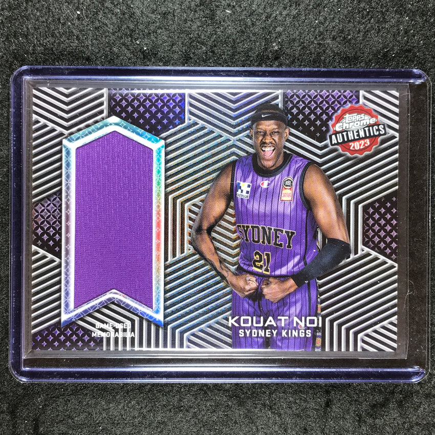2022-23 Topps Chrome NBL KOUAT NOI Authentics Jersey Relic #KN