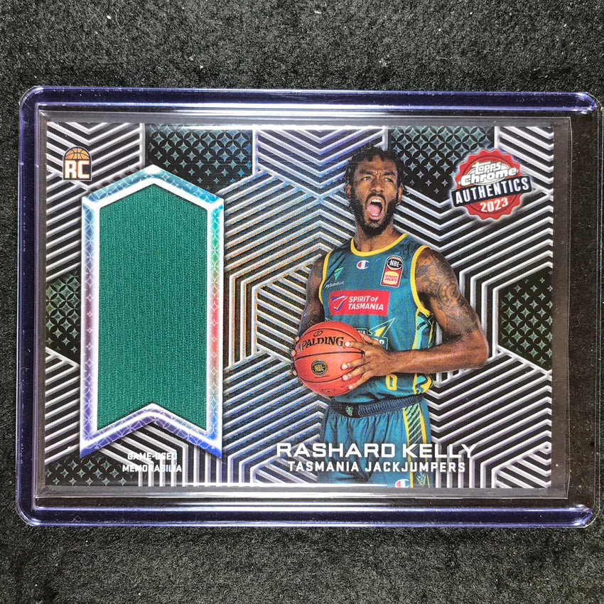 2022-23 Topps Chrome NBL RASHARD KELLY Authentics Jersey Relic #RK