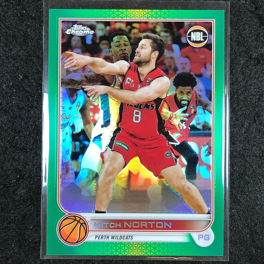 2022-23 Topps Chrome NBL MITCH NORTON Green /99 #64