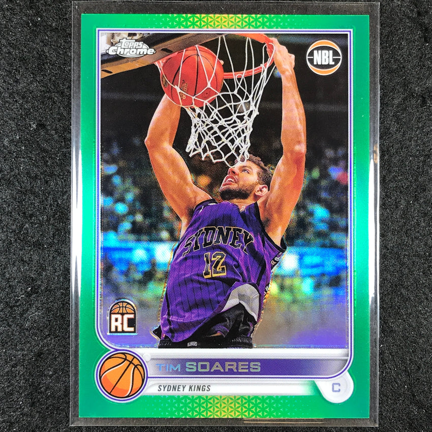 2022-23 Topps Chrome NBL TIM SOARES Rookie Green /99 #89