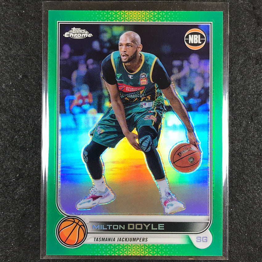2022-23 Topps Chrome NBL MILTON DOYLE Green /99 #90