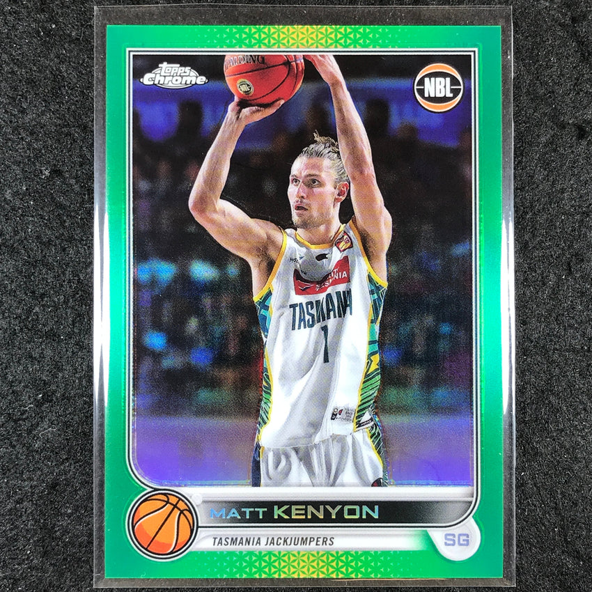 2022-23 Topps Chrome NBL MATT KENYON Green /99 #92