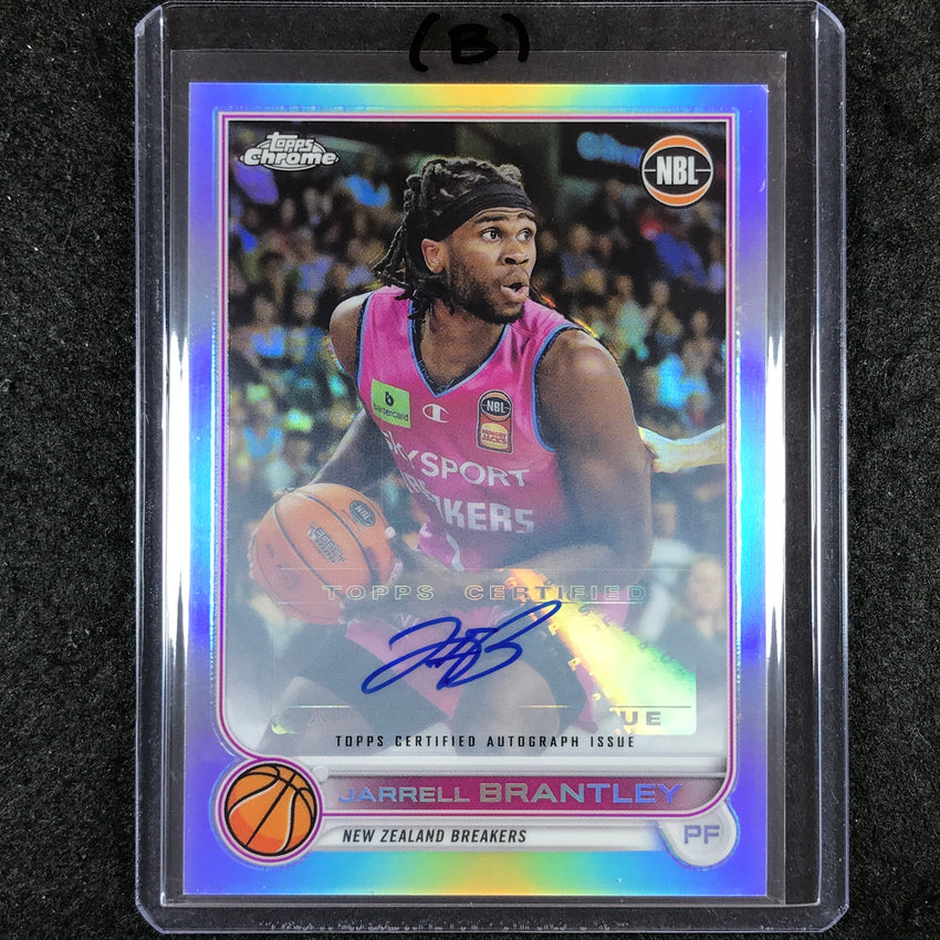 2022-23 Topps Chrome NBL JARRELL BRANTLEY Base Refractor Auto #100 (B)