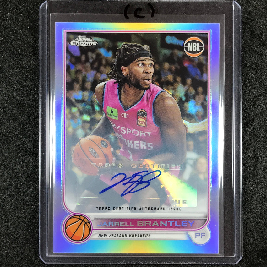 2022-23 Topps Chrome NBL JARRELL BRANTLEY Base Refractor Auto #100 (C)