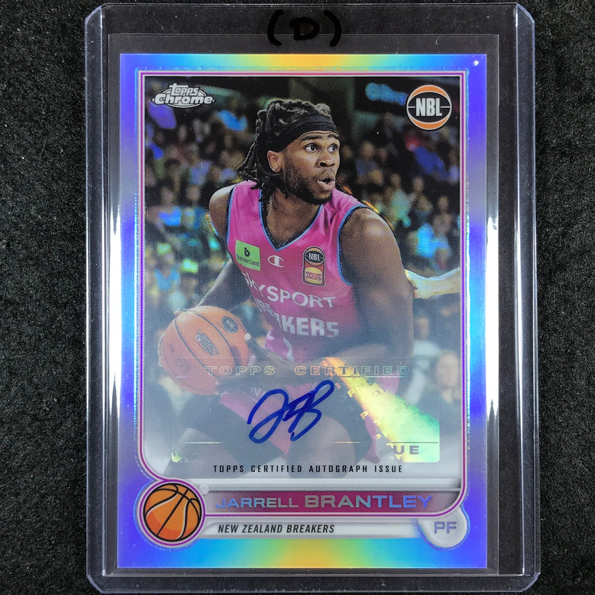 2022-23 Topps Chrome NBL JARRELL BRANTLEY Base Refractor Auto #100 (D)