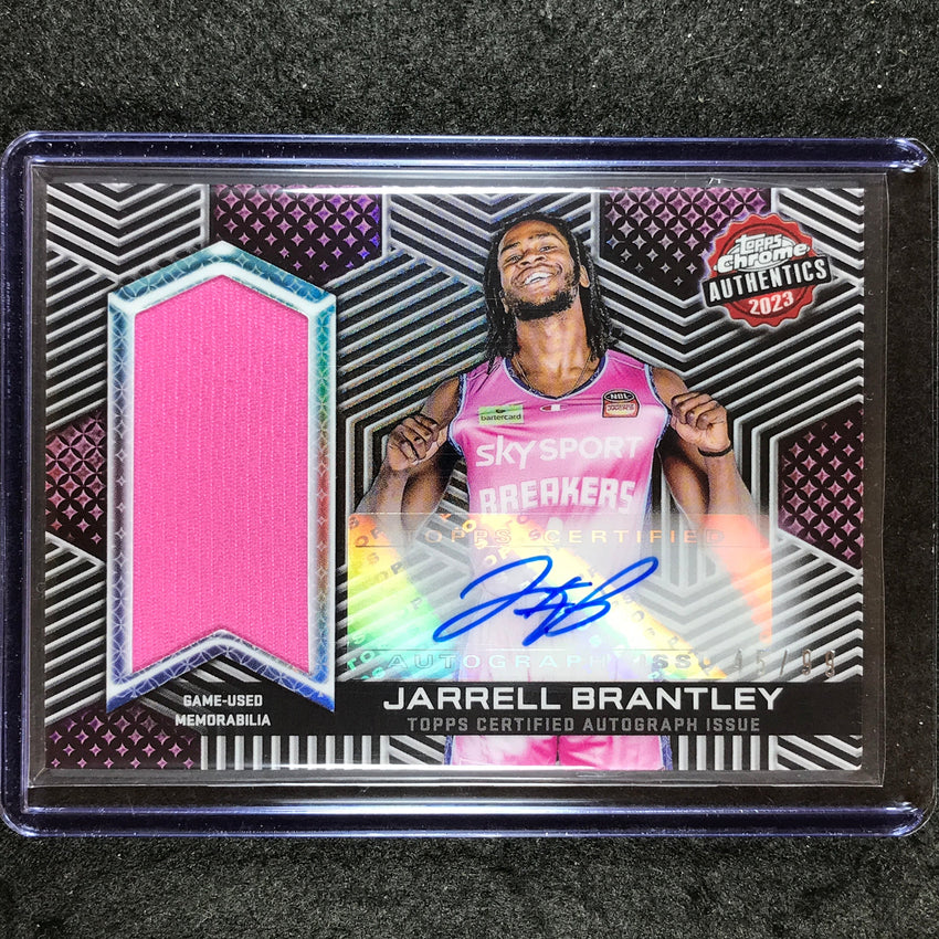 2022-23 Topps Chrome NBL JARRELL BRANTLEY Authentics Jersey Auto 45/99