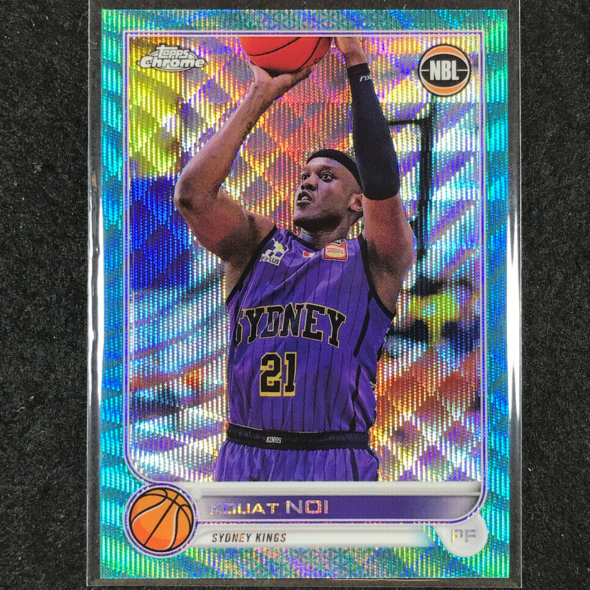 2022-23 Topps Chrome NBL KOUAT NOI Aqua Wave /199 #86