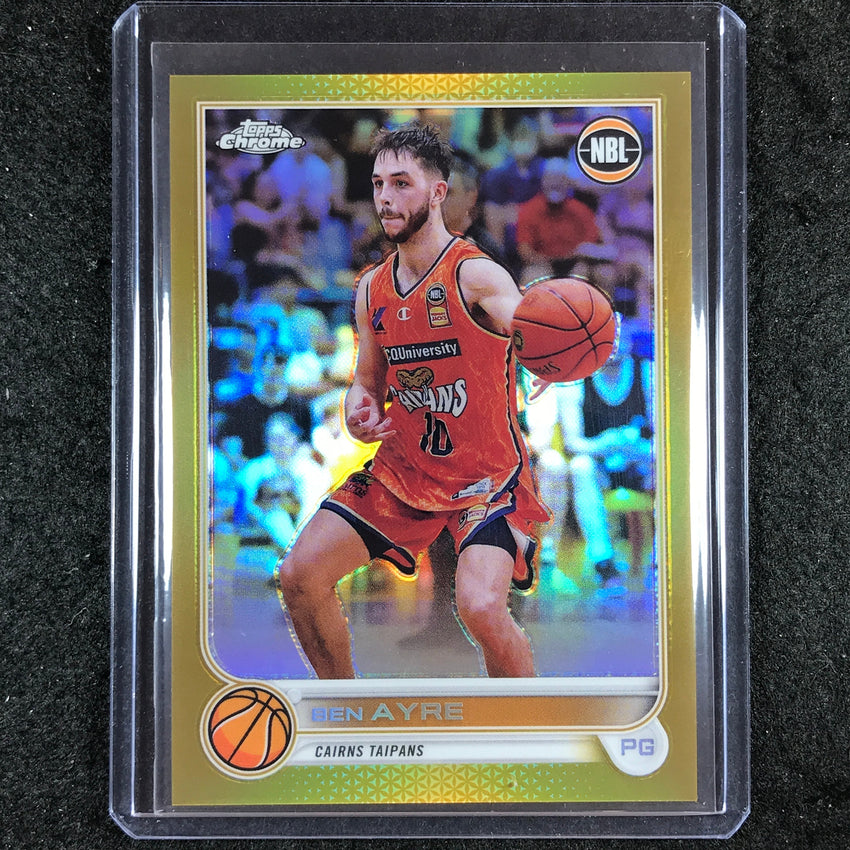 2022-23 Topps Chrome NBL BEN AYRE Gold 14/50 #22