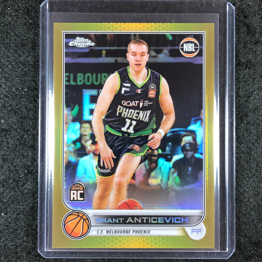 2022-23 Topps Chrome NBL GRANT ANTICEVICH Rookie Gold 19/50 #71