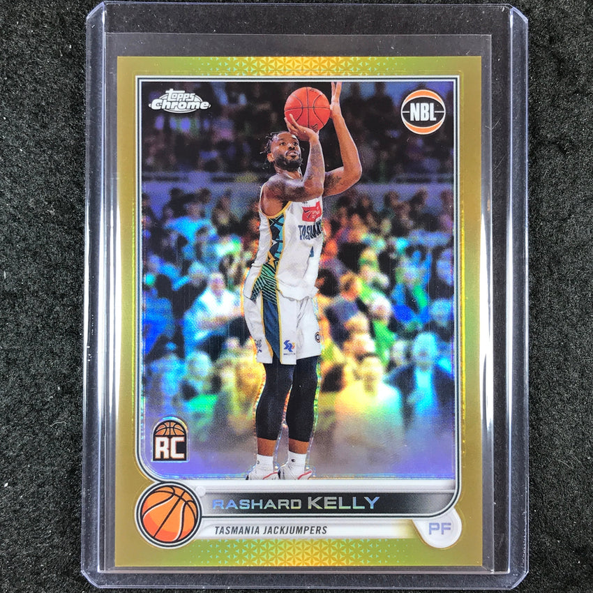 2022-23 Topps Chrome NBL RASHARD KELLY Rookie Gold 24/50 #91