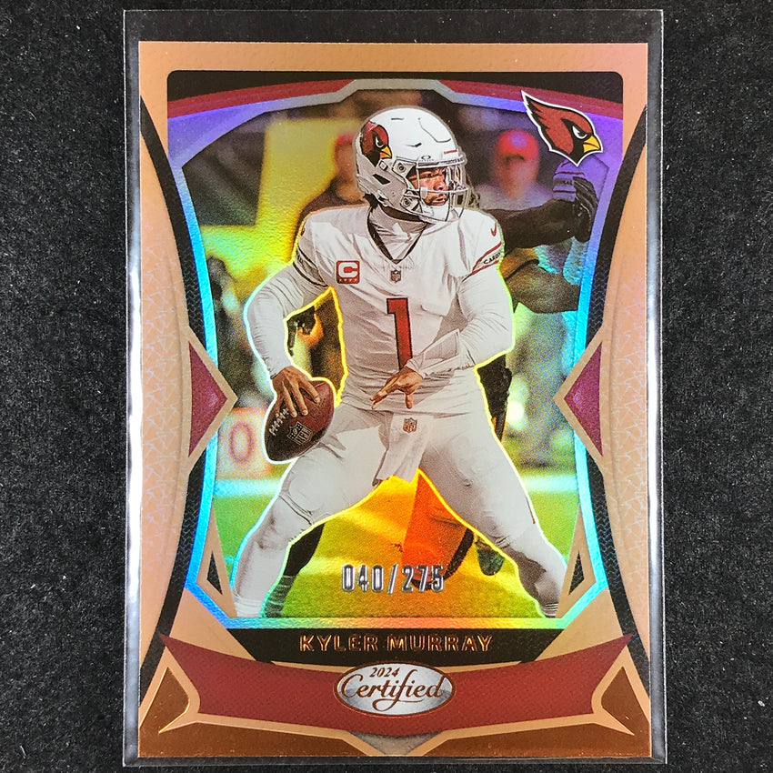 2024 Certified Football KYLER MURRAY Base Bronze Mirror 40/275 #70
