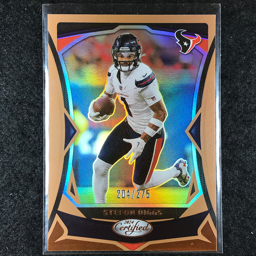 2024 Certified Football STEFON DIGGS Base Bronze Mirror 204/275 #89