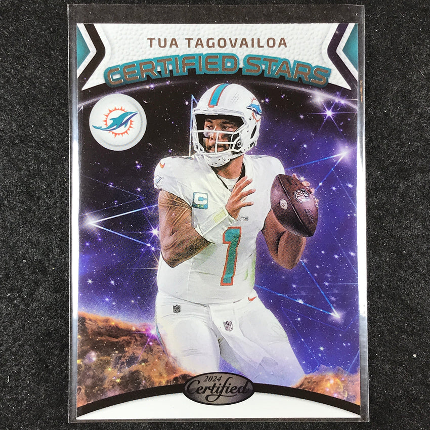 2024 Certified Football TUA TAGOVAILOA Certified Stars Base #12