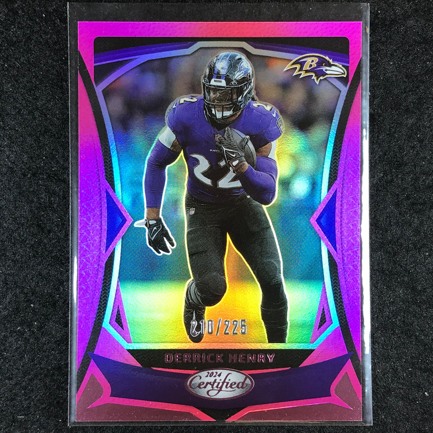 2024 Certified Football DERRICK HENRY Base Pink Mirror 210/225 #36