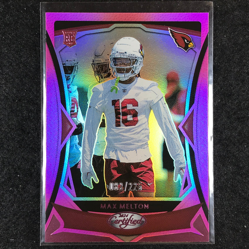 2024 Certified Football MAX MELTON Rookie Base Pink Mirror 83/225 #134