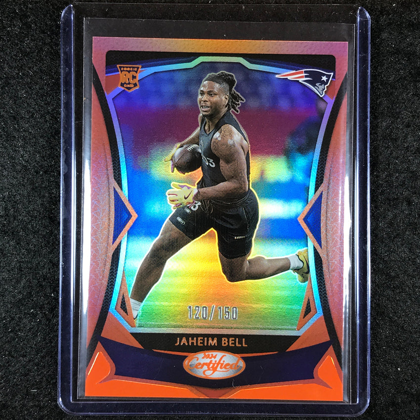 2024 Certified Football JAHEIM BELL Rookie Base Orange Mirror 120/150 #101