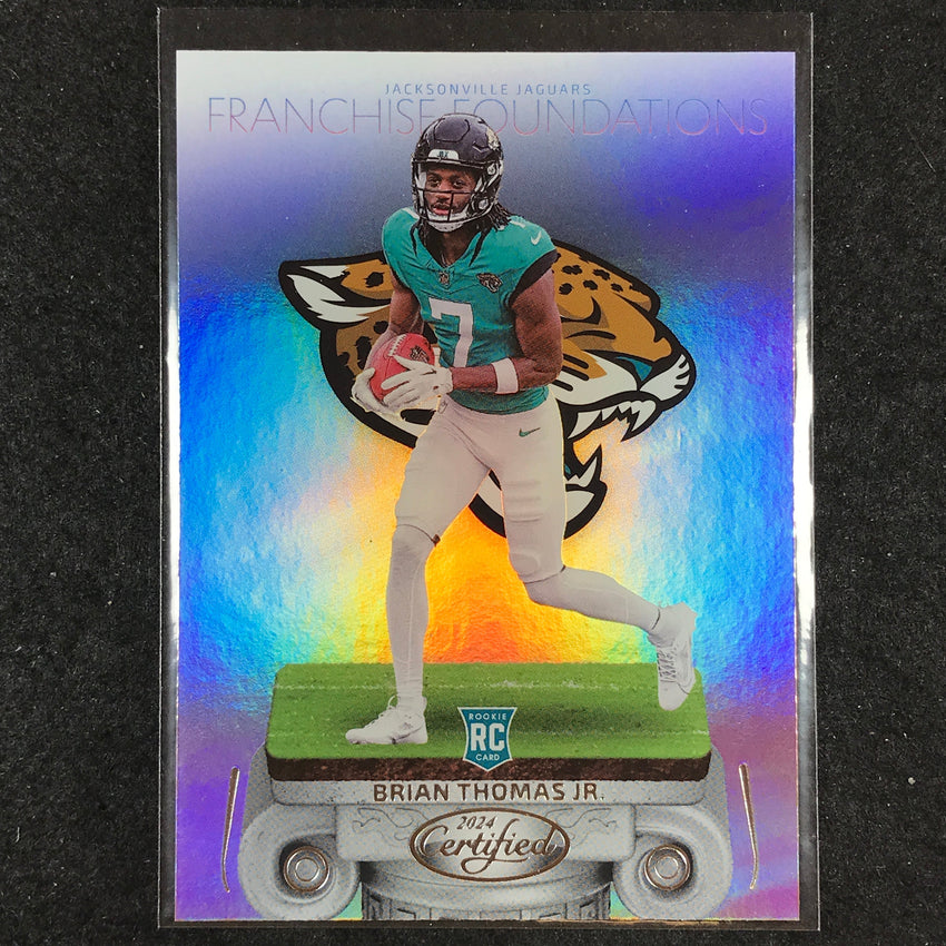 2024 Certified Football BRIAN THOMAS JR. Franchise Foundations Rookie Base #10