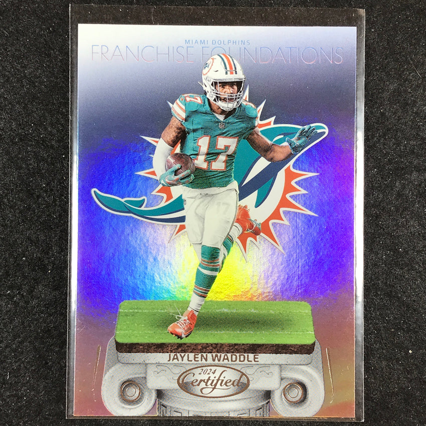 2024 Certified Football JAYLEN WADDLE Franchise Foundations Base #13