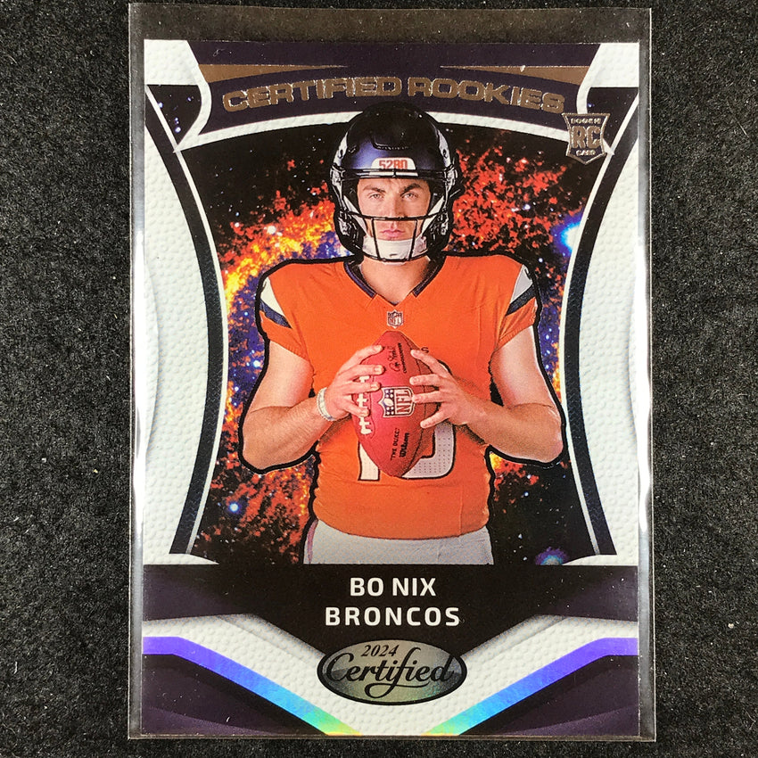 2024 Certified Football BO NIX Certified Rookie Base #5