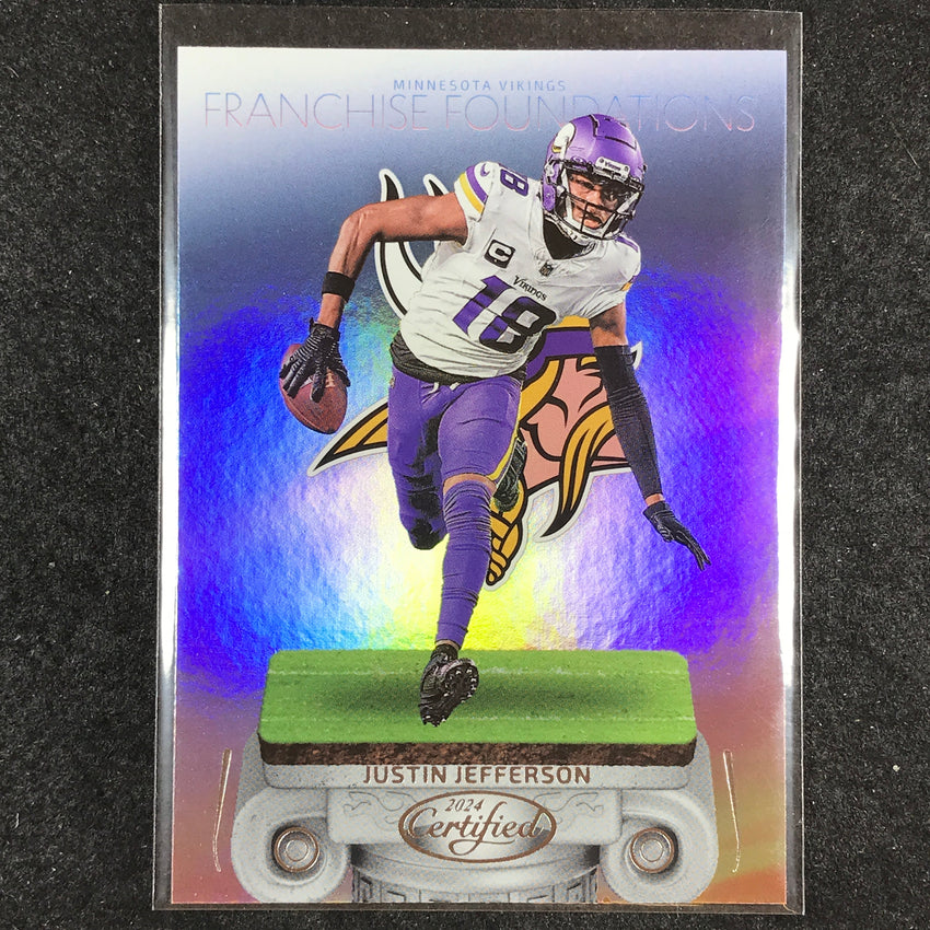 2024 Certified Football JUSTIN JEFFERSON Franchise Foundations Base #14