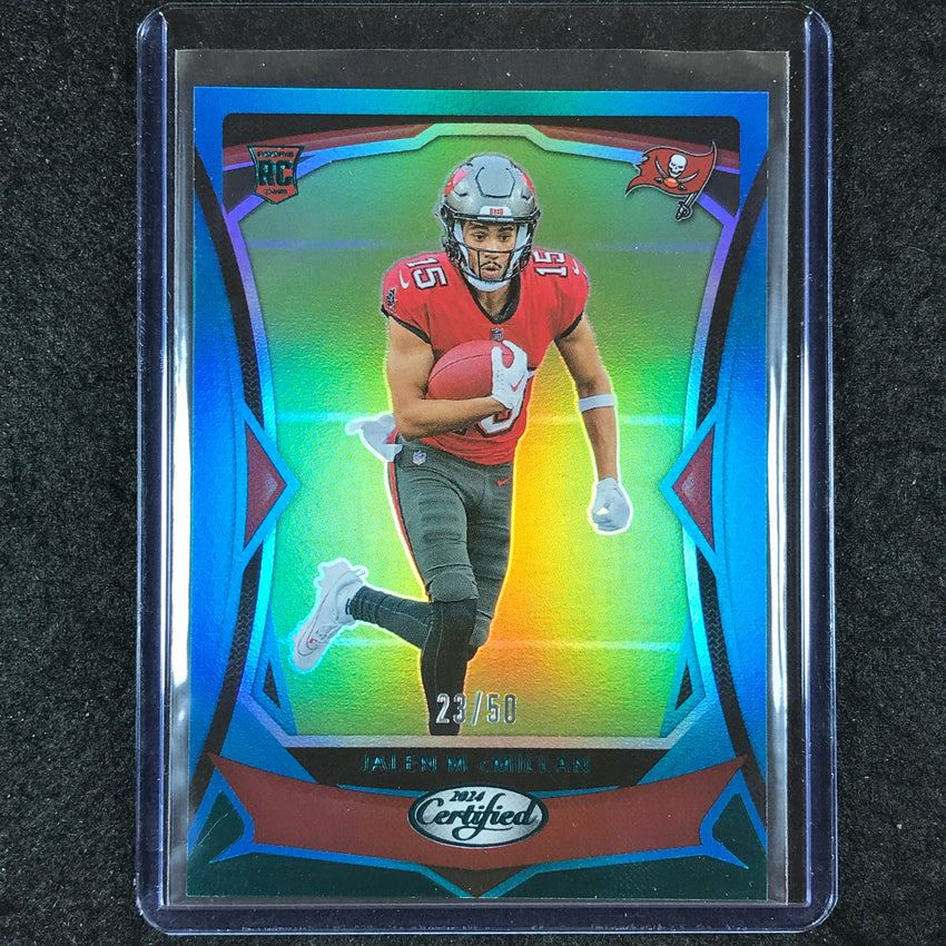 2024 Certified Football JALEN MCMILLAN Rookie Base Teal Mirror 23/50