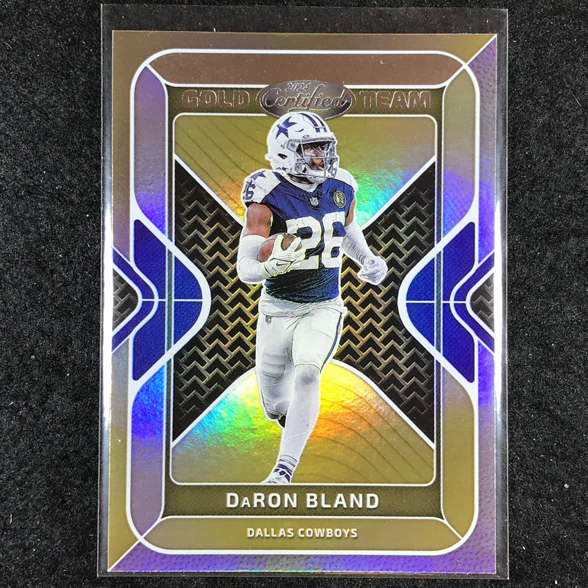 2024 Certified Football DARON BLAND Gold Team Base #DBD