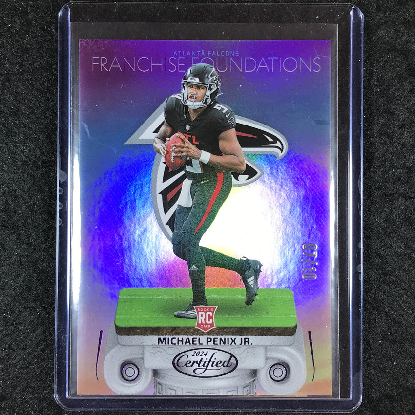 2024 Certified Football MICHAEL PENIX JR. Franchise Foundations Rookie 7/10