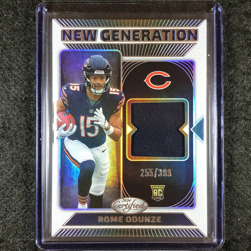 2024 Certified Football ROME ODUNZE New Generation Rookie Jersey Relic 255/399