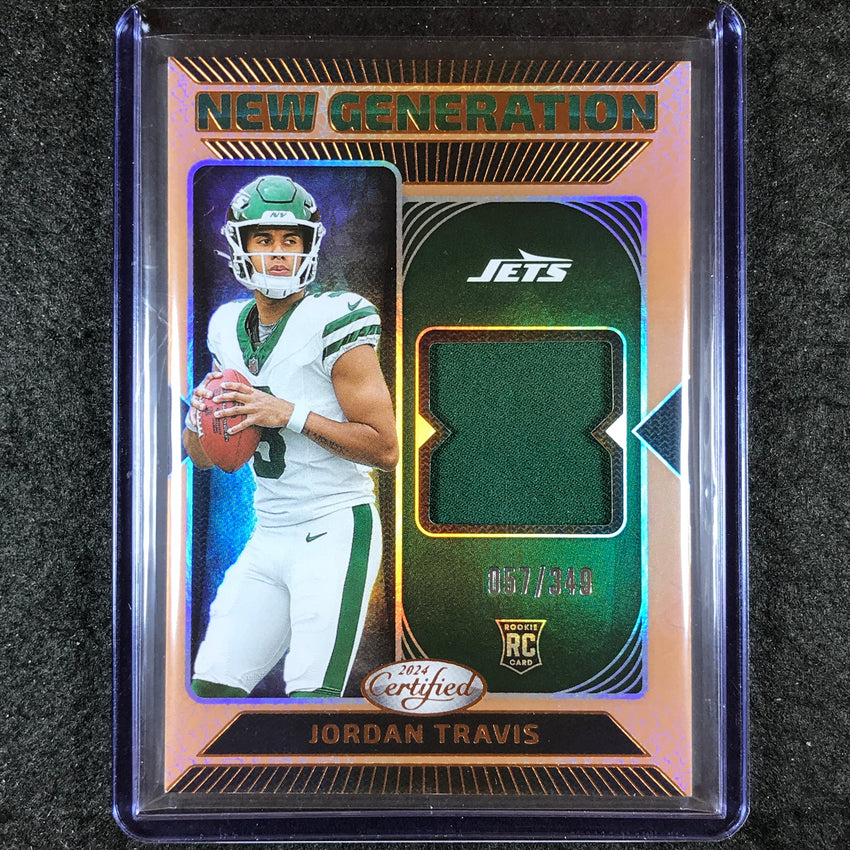 2024 Certified Football JORDAN TRAVIS New Generation Rookie Jersey Bronze 57/349
