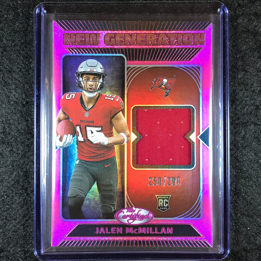 2024 Certified Football JALEN MCMILLAN New Generation Rookie Jersey Pink 250/299