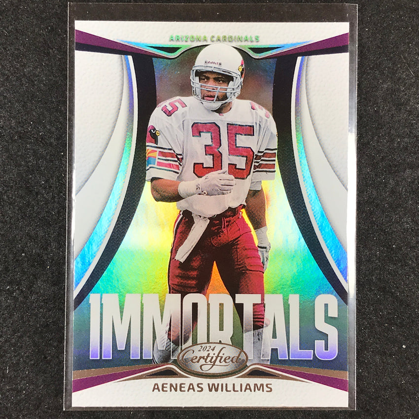 2024 Certified Football AENEAS WILLIAMS Immortals Base #2