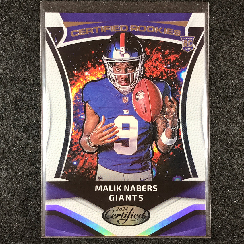 2024 Certified Football MALIK NABERS Certified Rookie Base #7