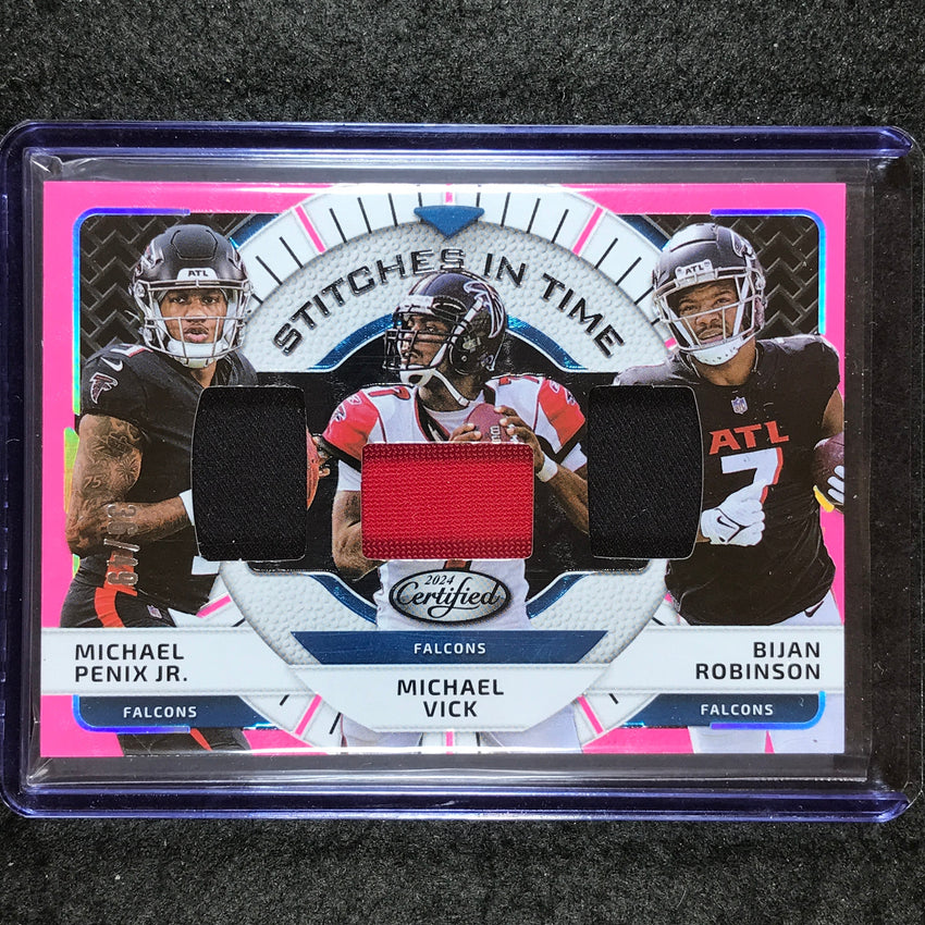 2024 Certified Football PENIX JR. VICK ROBINSON Stitches In Time Rookie 36/49